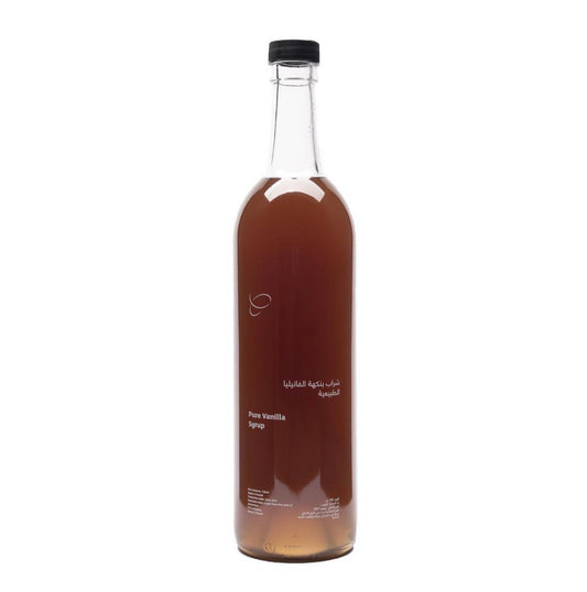 Organic Madagascar vanilla syrup